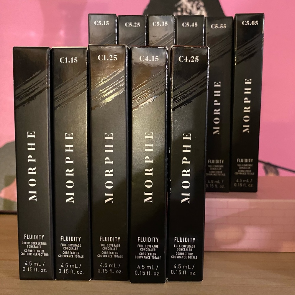 C1.15 Concealer | Morphe | Fluidity-Full coverage 🚨 Discontinued | 5 pack - Picture 2 of 5